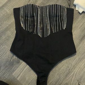 Black body suit